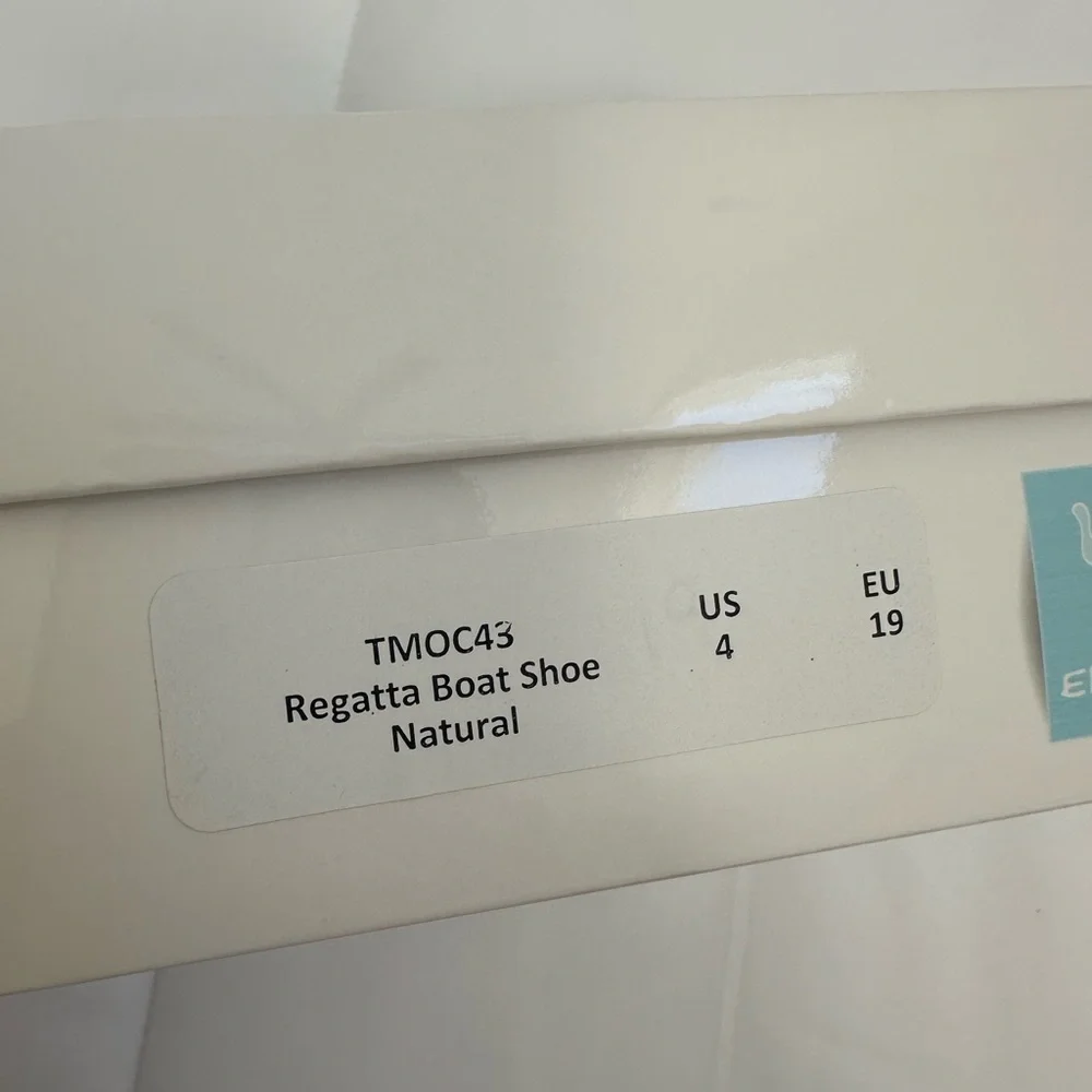 Elephantito Regatta Boat Shoe size 4 - new - Picture 2 of 6